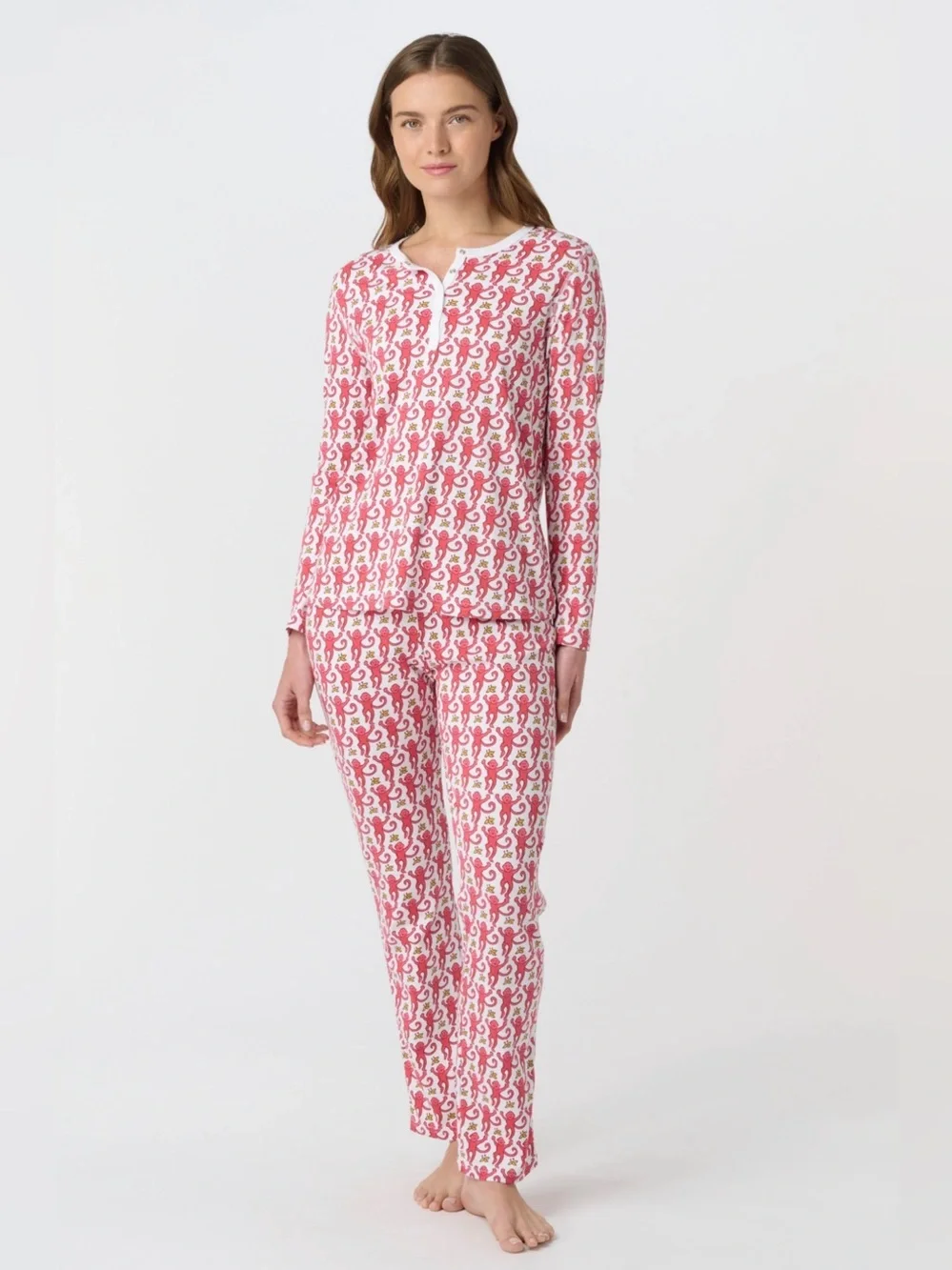 Roller Rabbit Monkey Pajama Set - Picture 1 of 4